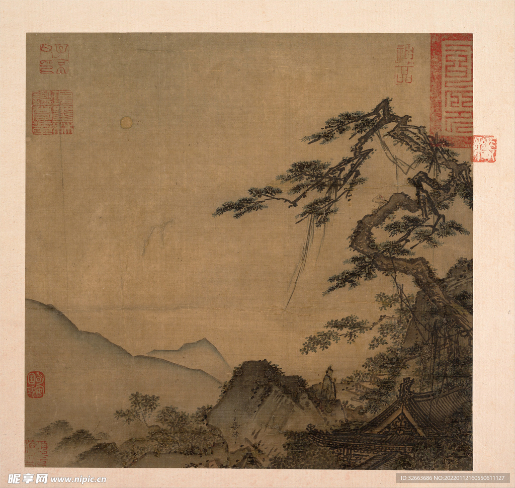 長(zhǎng)松山水