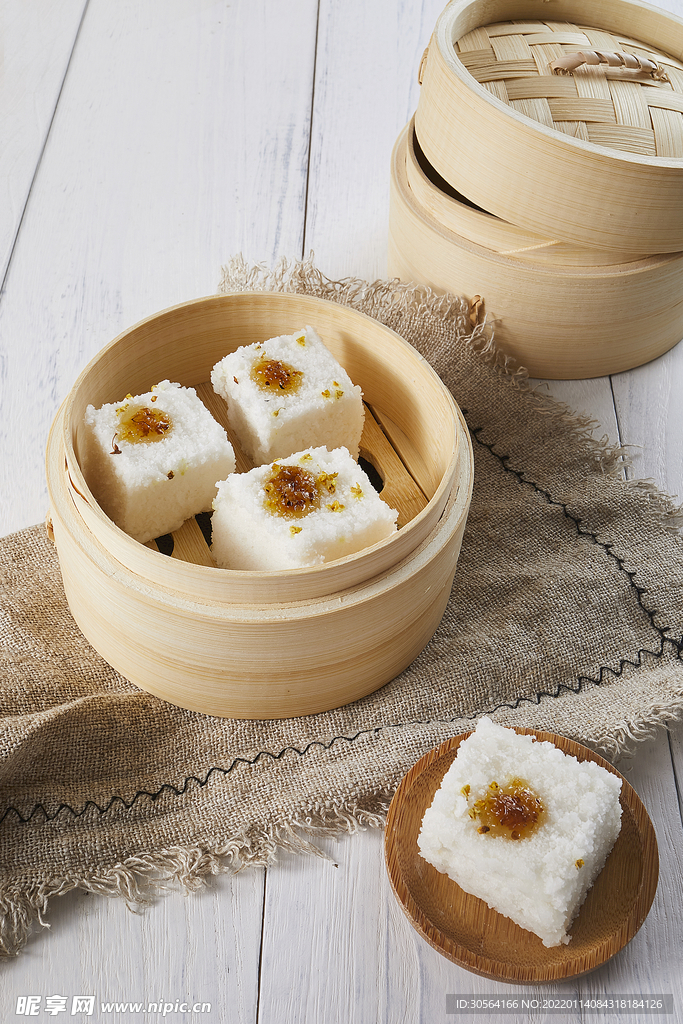 重陽(yáng)糕美食食材背景素材