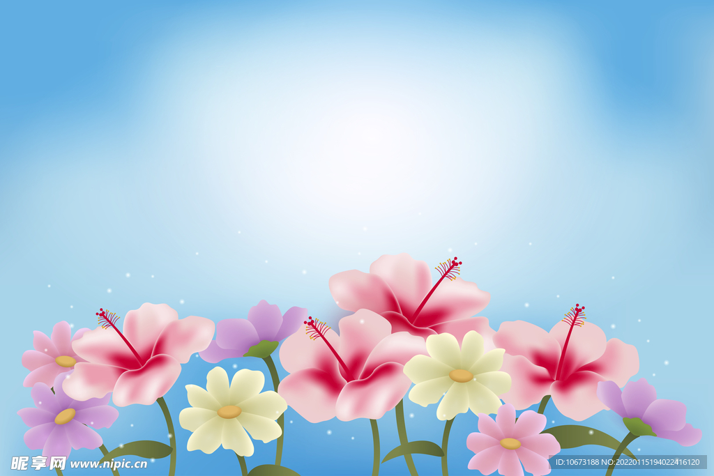 高清鮮花背景