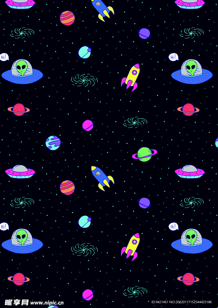 宇宙插畫