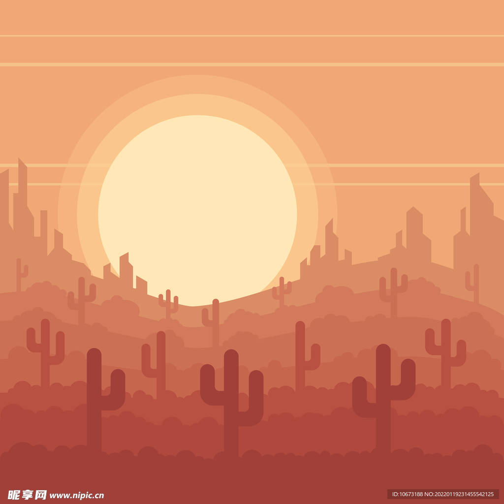 沙漠背景 