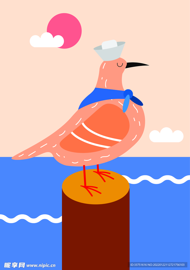 海鳥卡通
