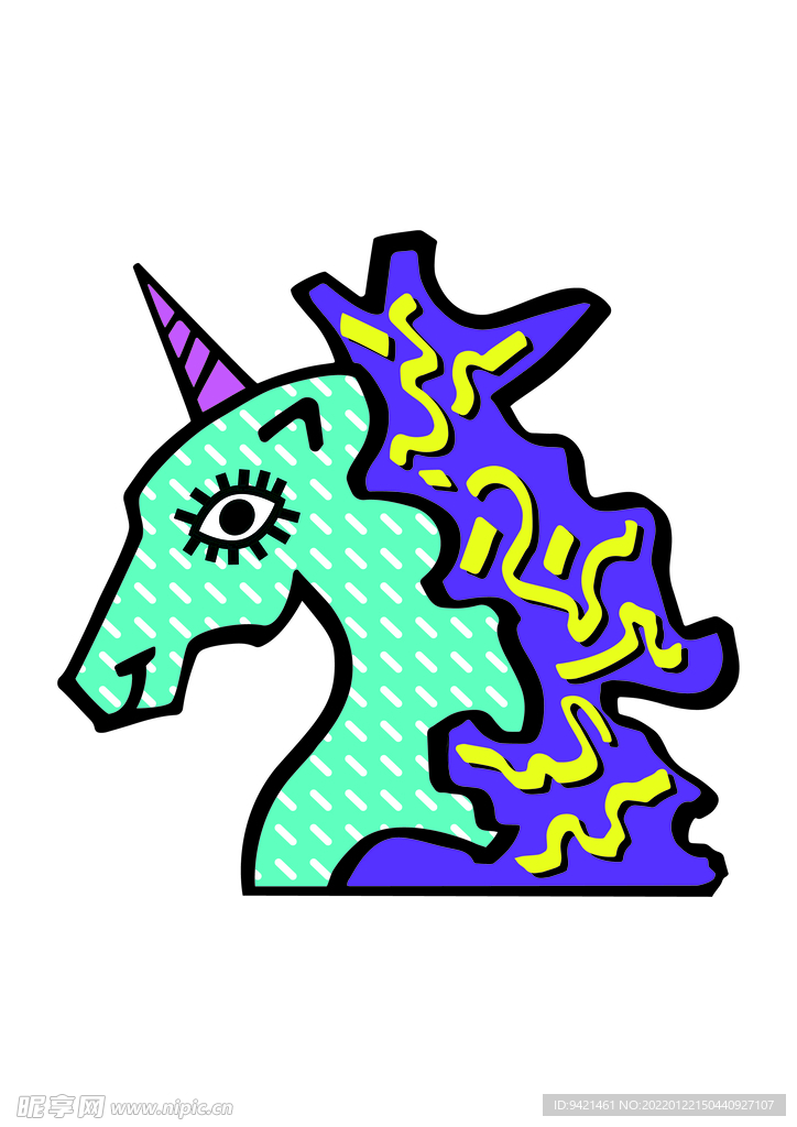 獨角獸插畫