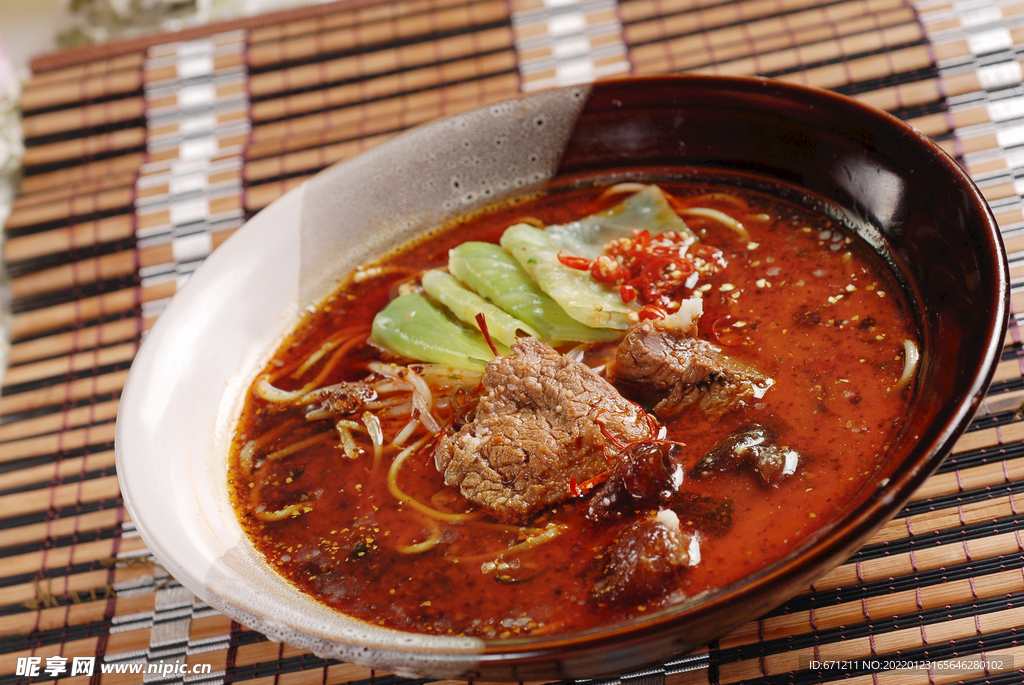 香辣牛肉面
