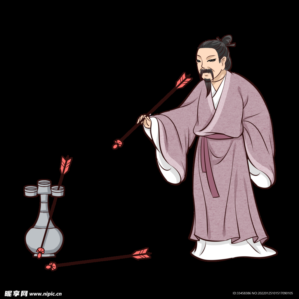 投壺游戲古人投壺