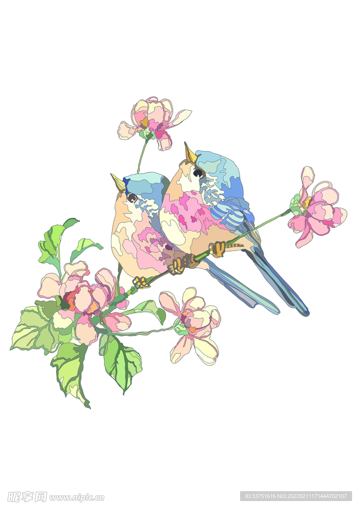 花卉鳥類