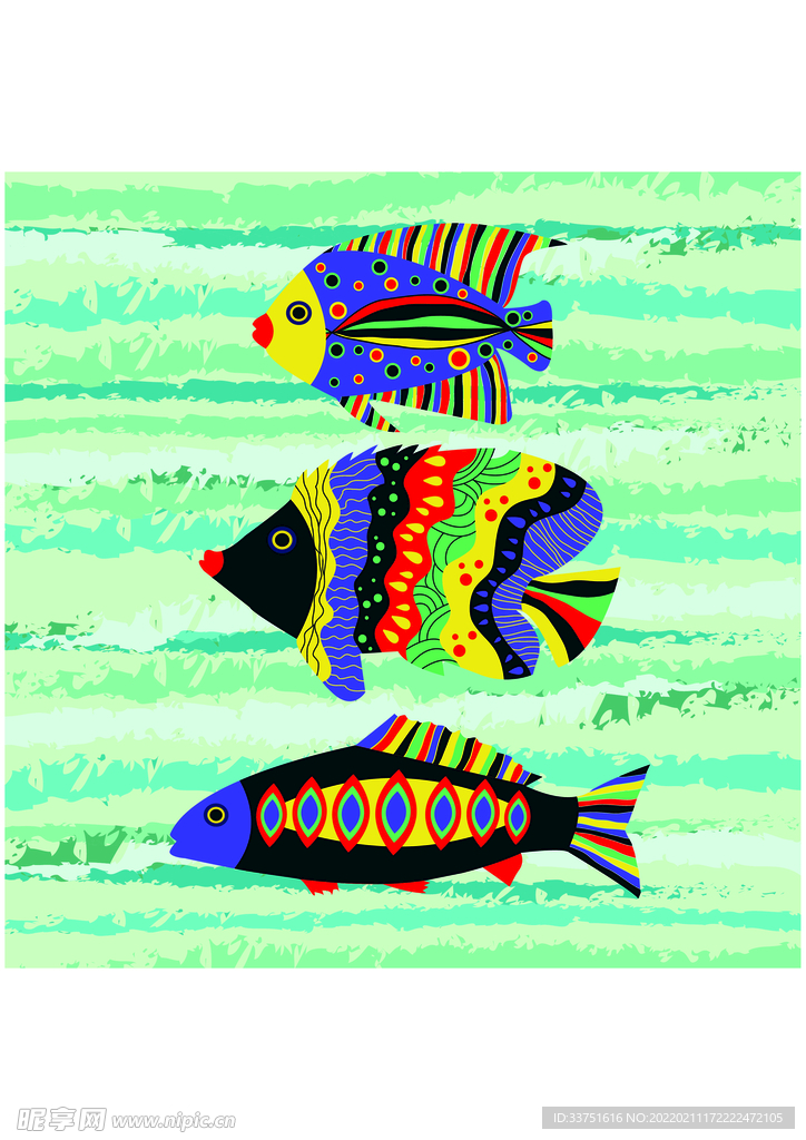 色彩魚類