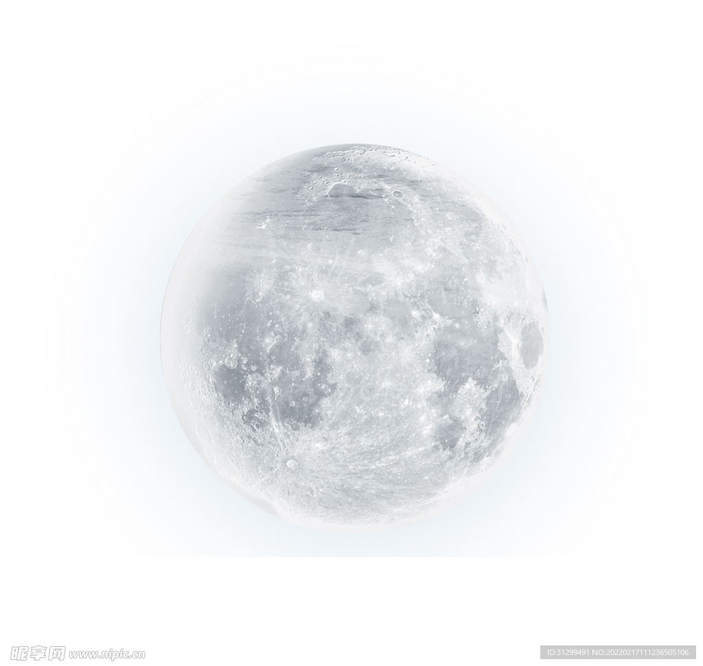 透明背景月亮素材