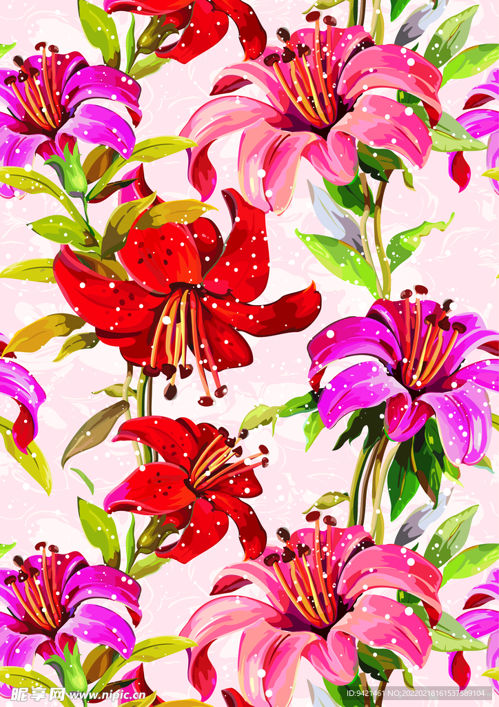 花卉色彩