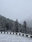 黄龙冬天雪景