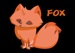卡通狐狸透明素材