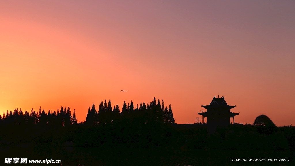 天空彩霞晚霞 