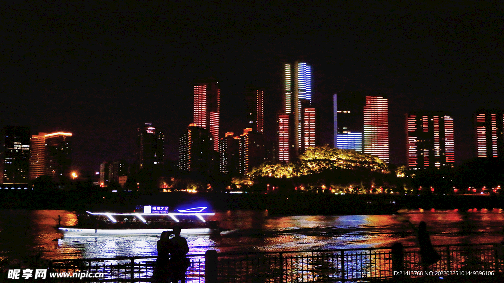 夜晚城市風景