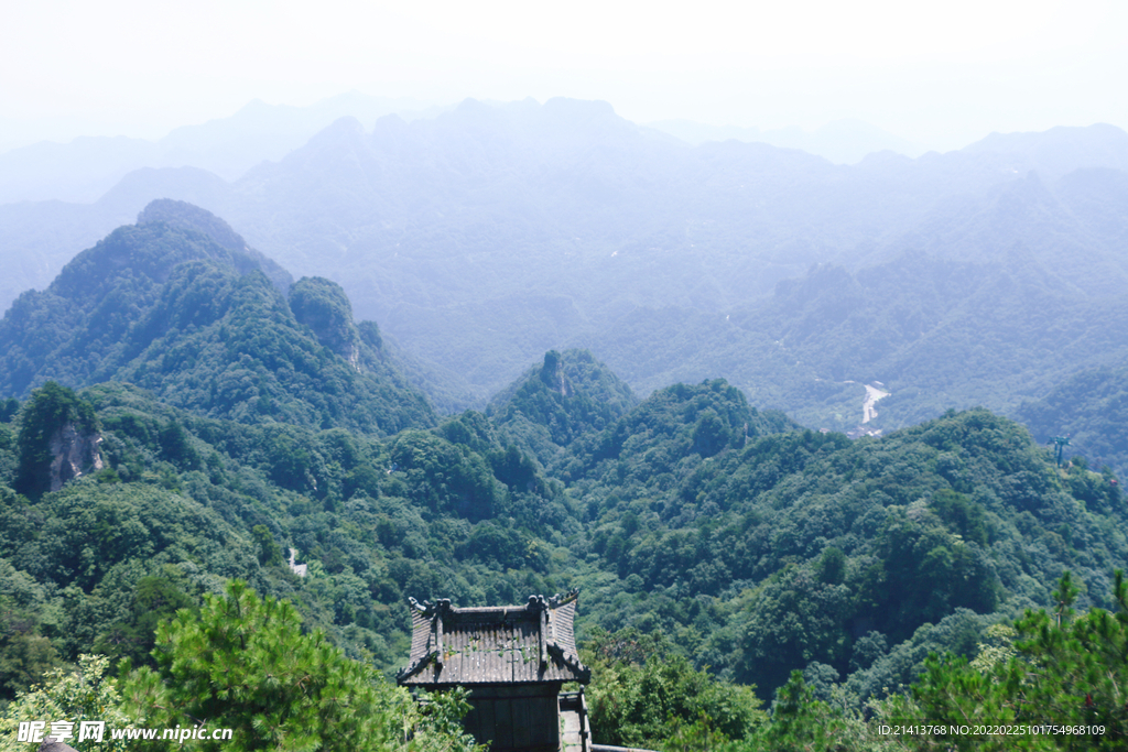 名山大山山脈 