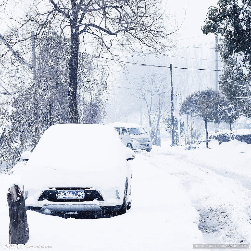 冬日雪景風景