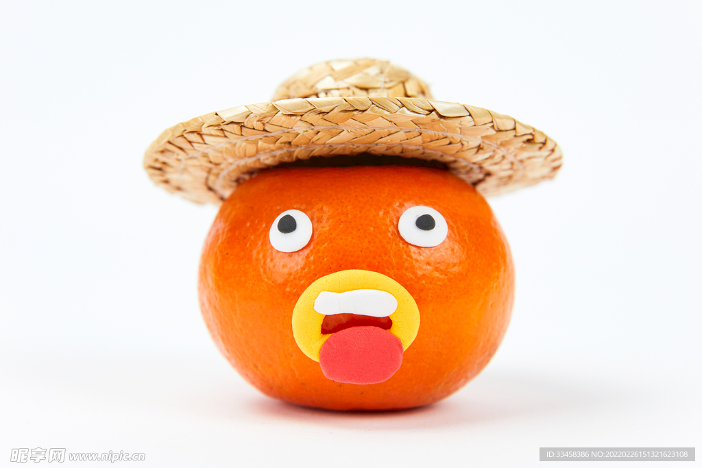 愚人节创意水果橘子
