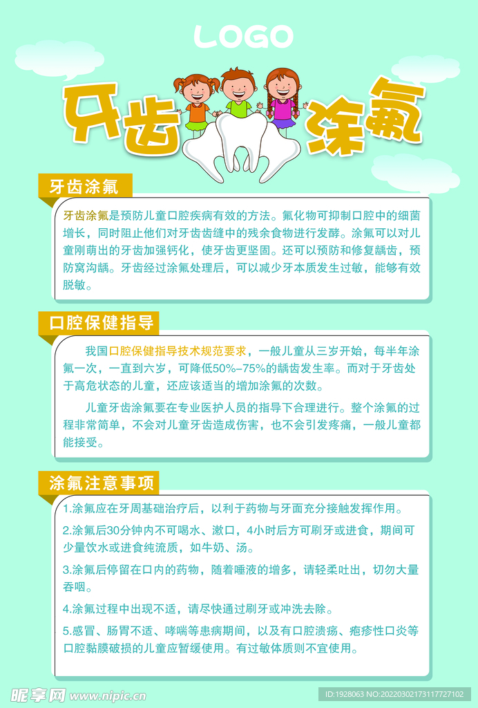 牙齒涂氟 保護牙齒 口腔 