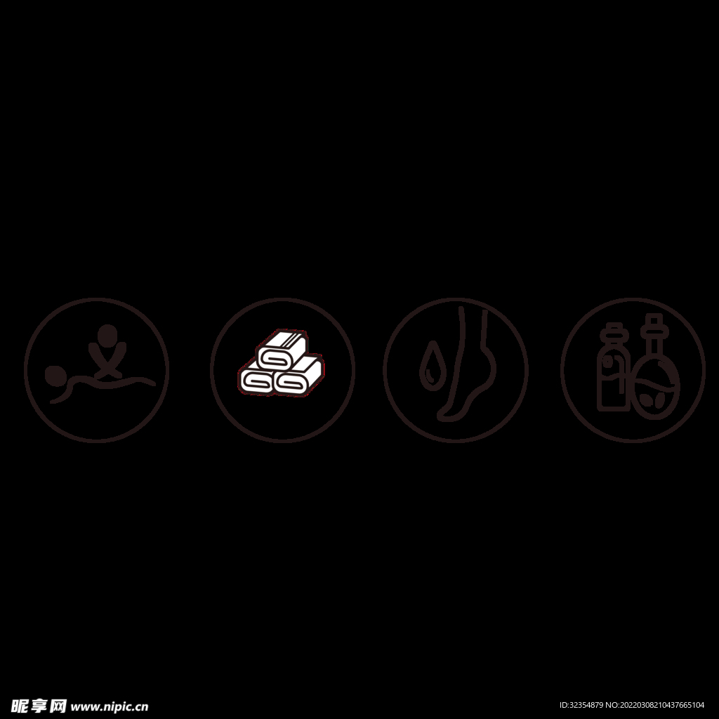足浴標(biāo)志icon