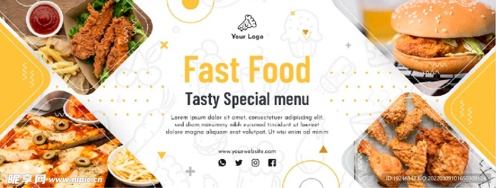 美食banner