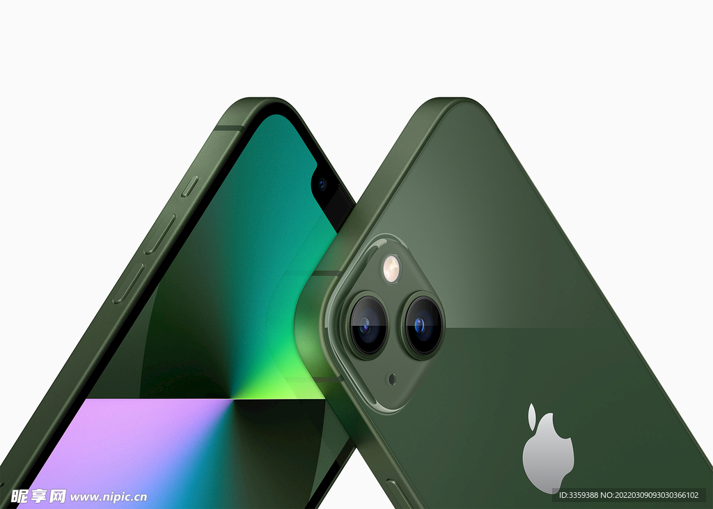 iPhone13綠色 蒼嶺綠 