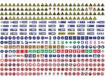 交通标识牌大全 300个