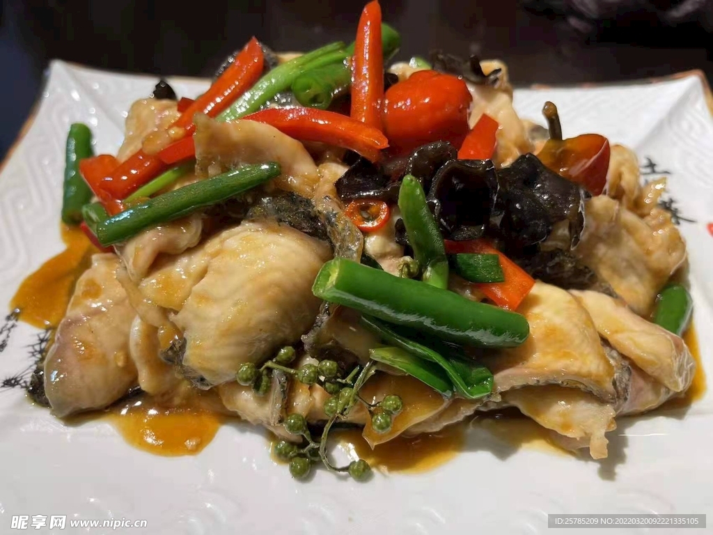生炒魚片