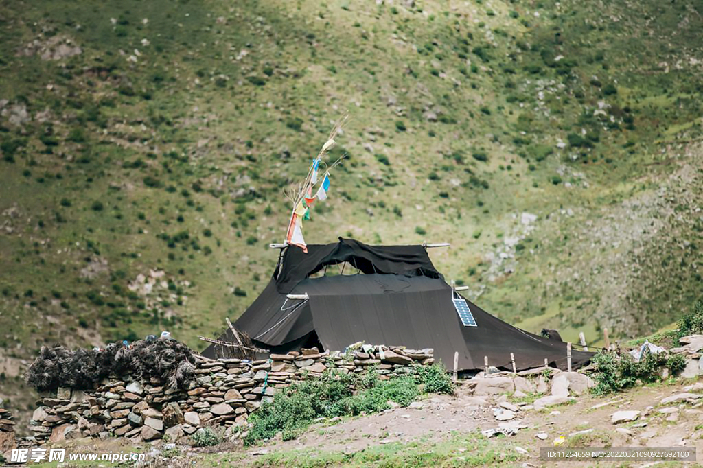 藏族放牧帐篷
