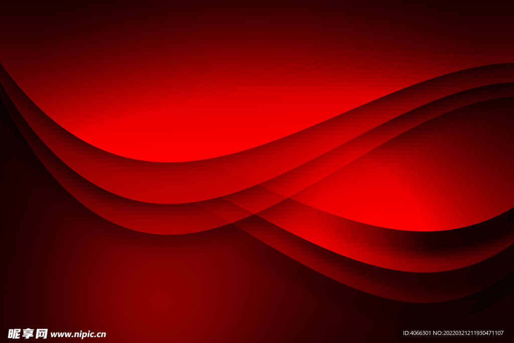 红色渐变线条质高端大气海报背景