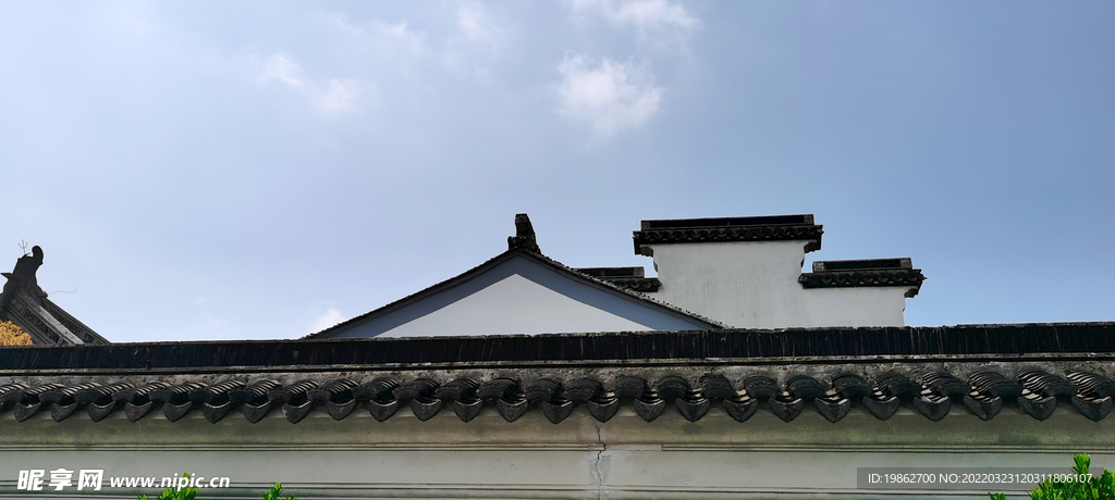 江南蘇州建筑屋頂