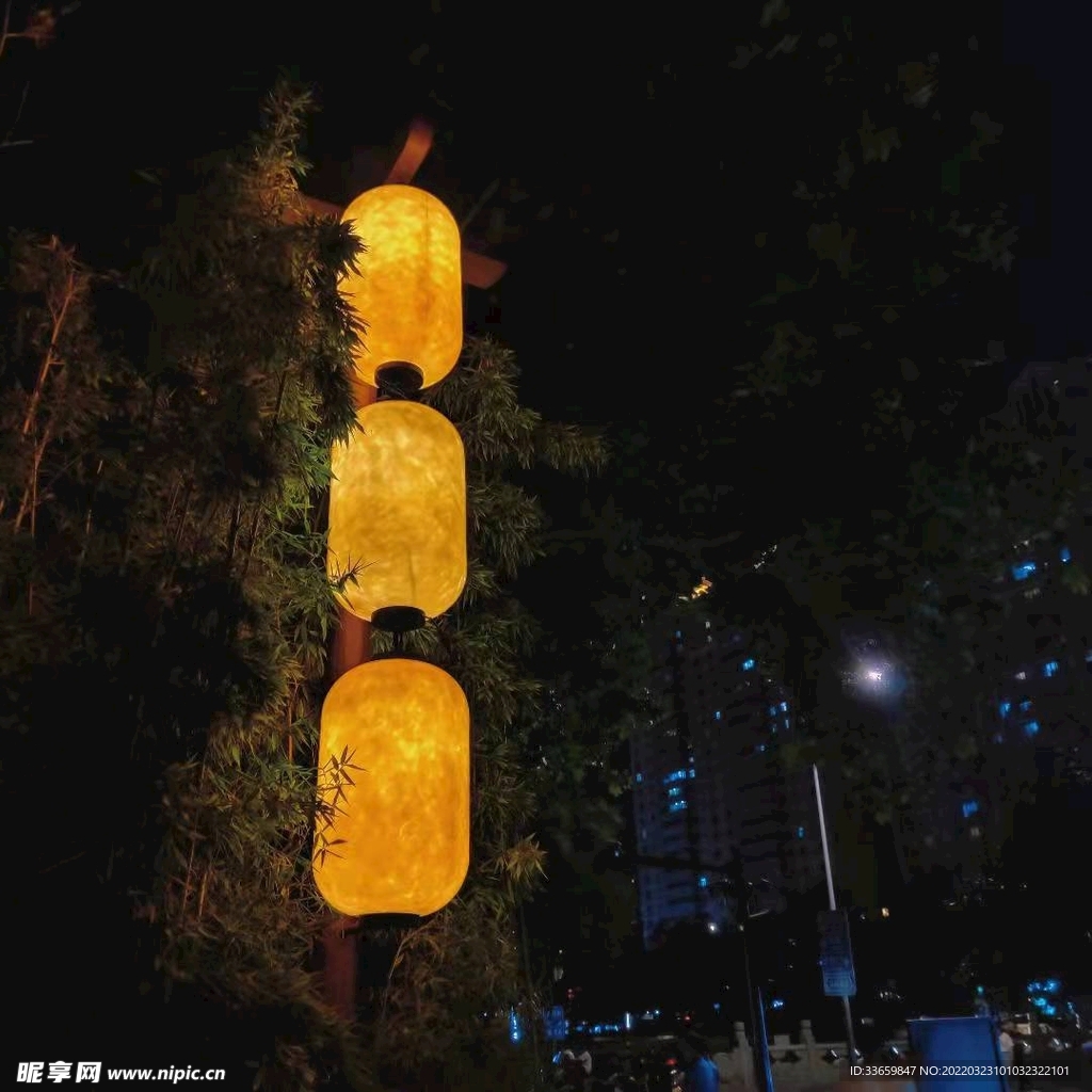 夜景燈籠