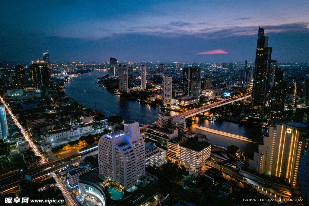 夜景立交橋