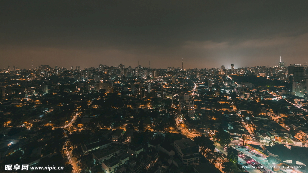 金色夜景