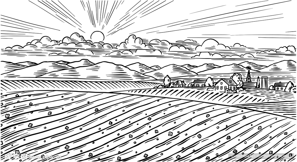 農(nóng)村場景