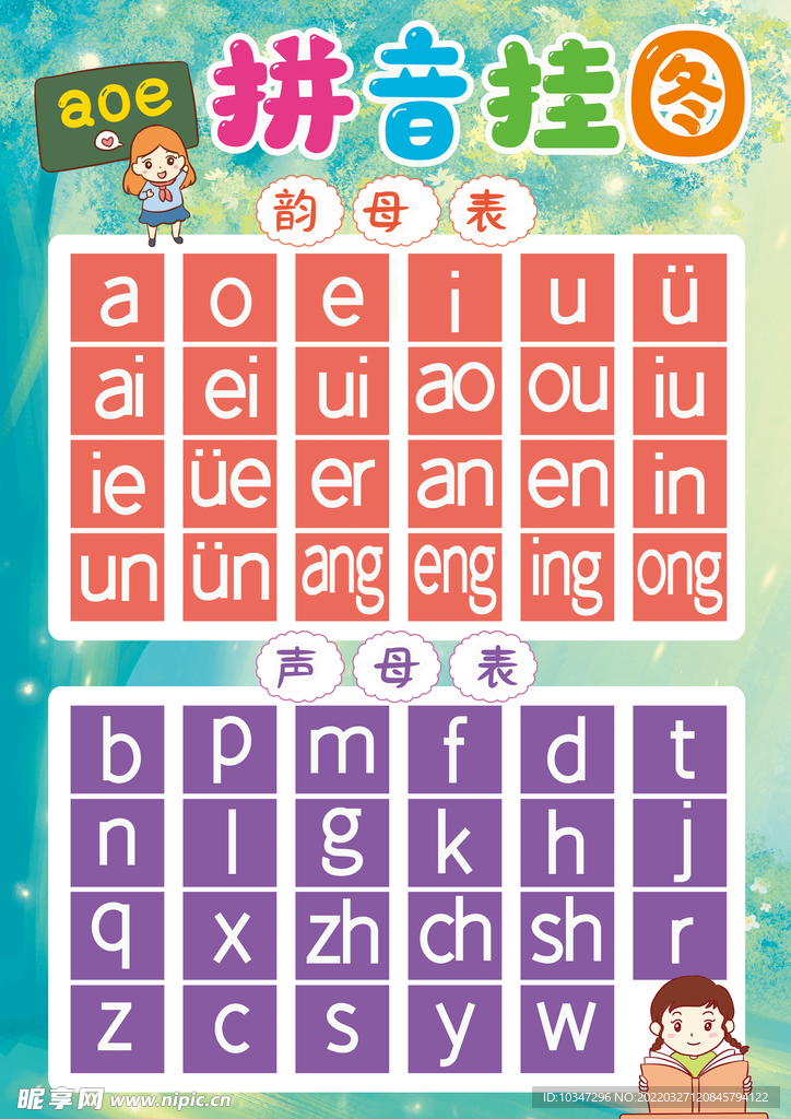 汉语拼音字母  