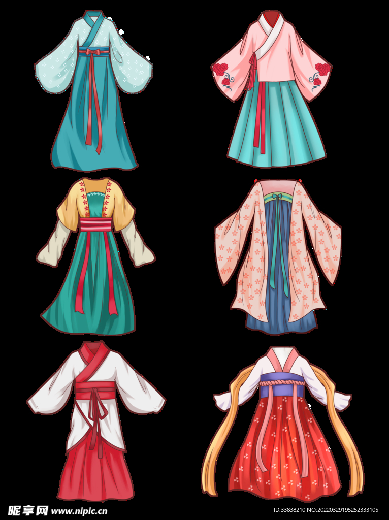 漢服中國(guó)風(fēng)古代服裝