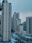雪后的城市