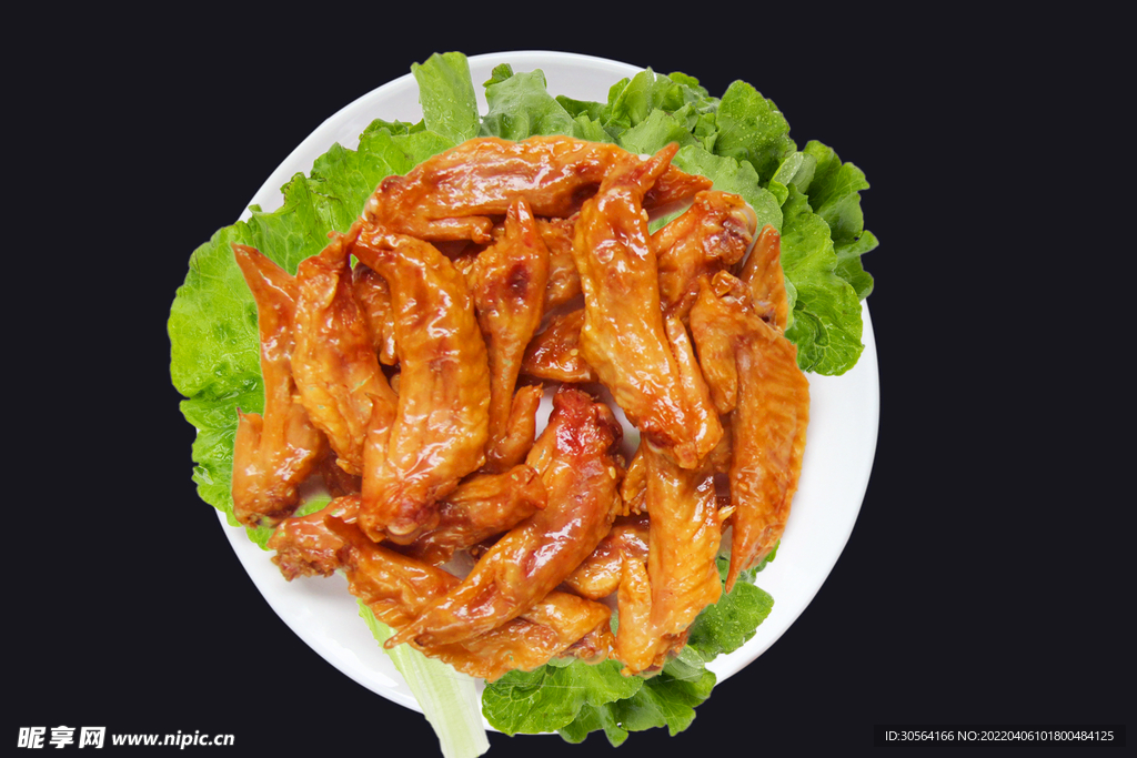 鹵味雞翅美食