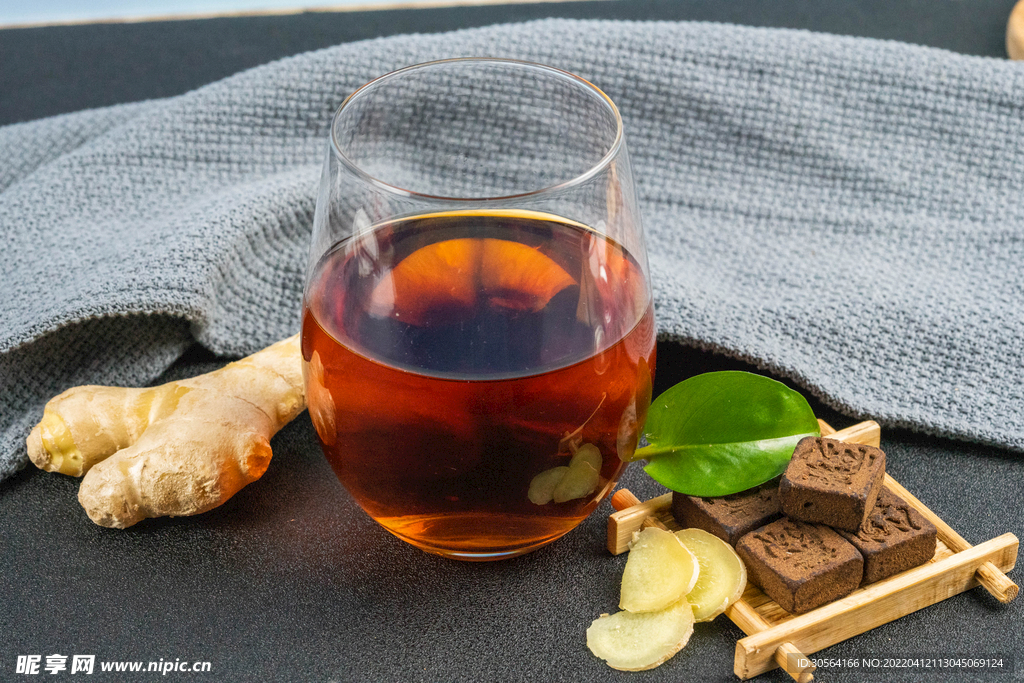 生姜紅糖茶飲