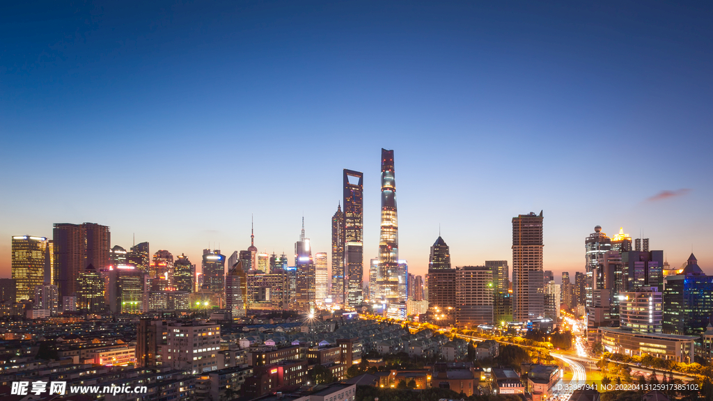 上海城市夜景