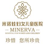 米诺娃妇女儿童医院 标志