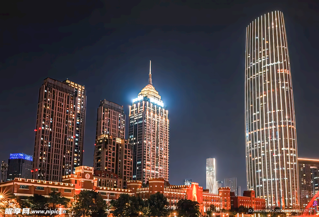 金融街中心夜景
