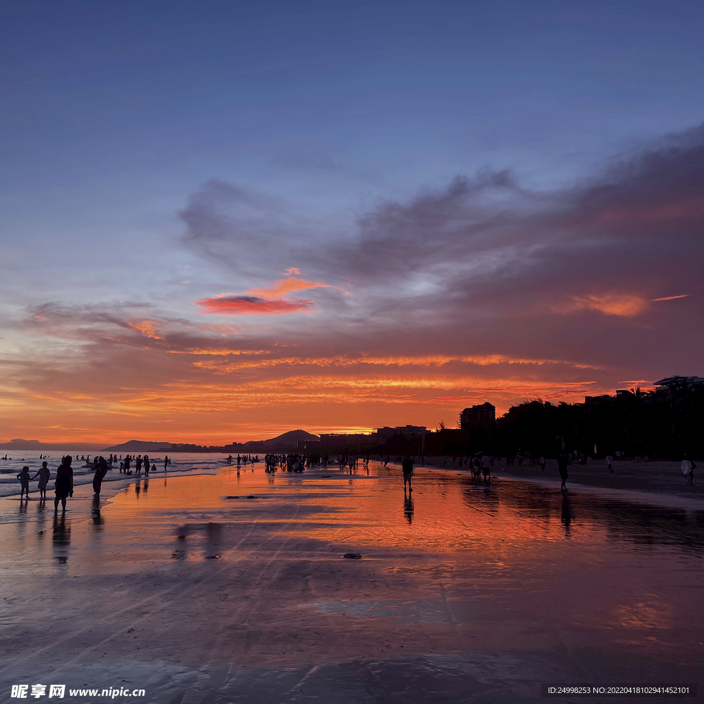 夕陽 風景