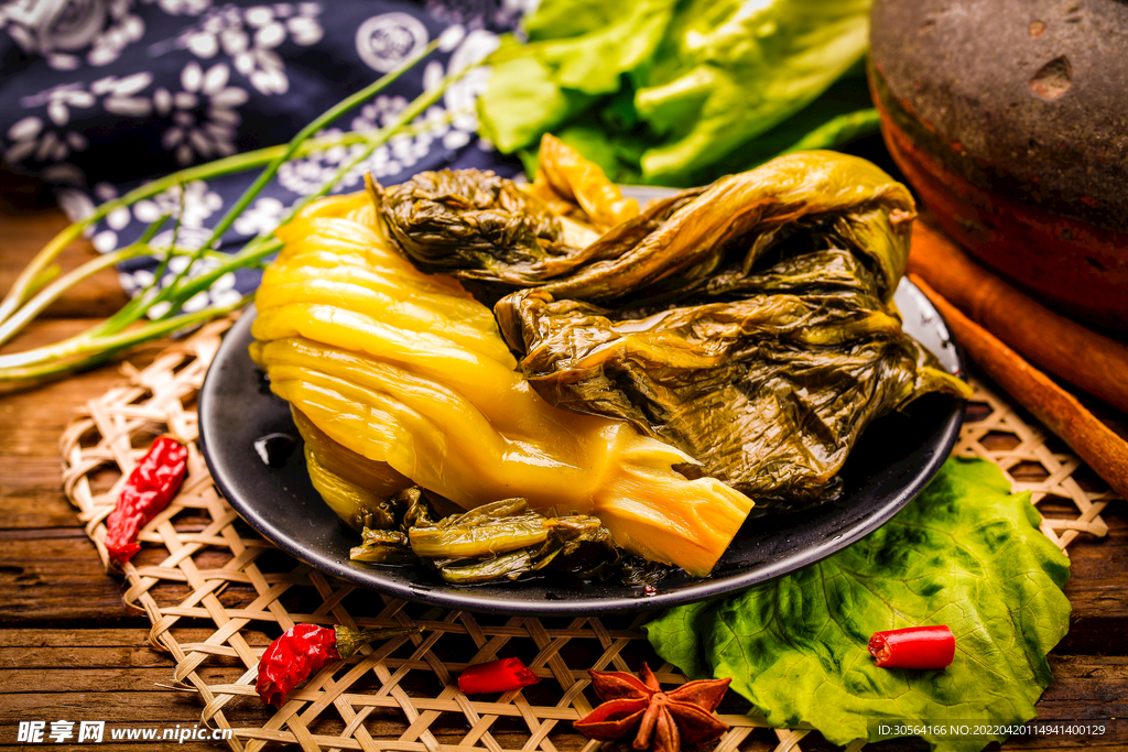 酸菜食材