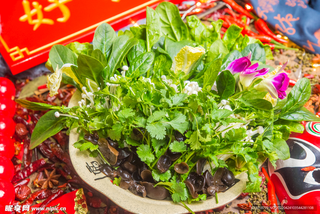 火鍋綠菜