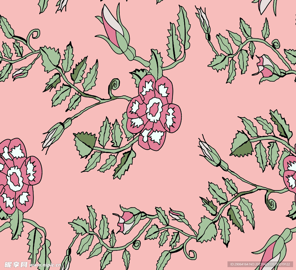 繡花