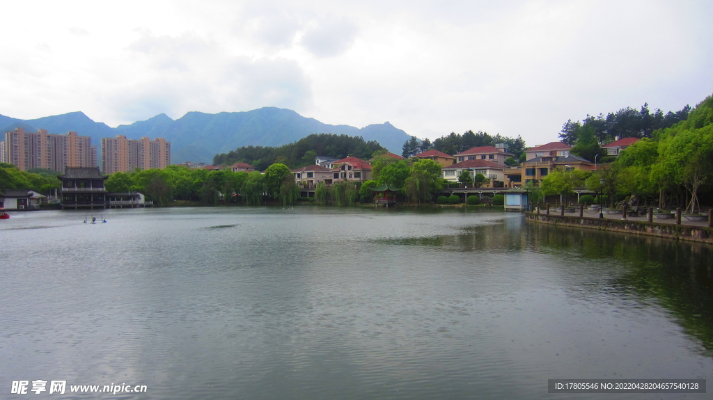 公园风景素材  湖岸美景 池塘