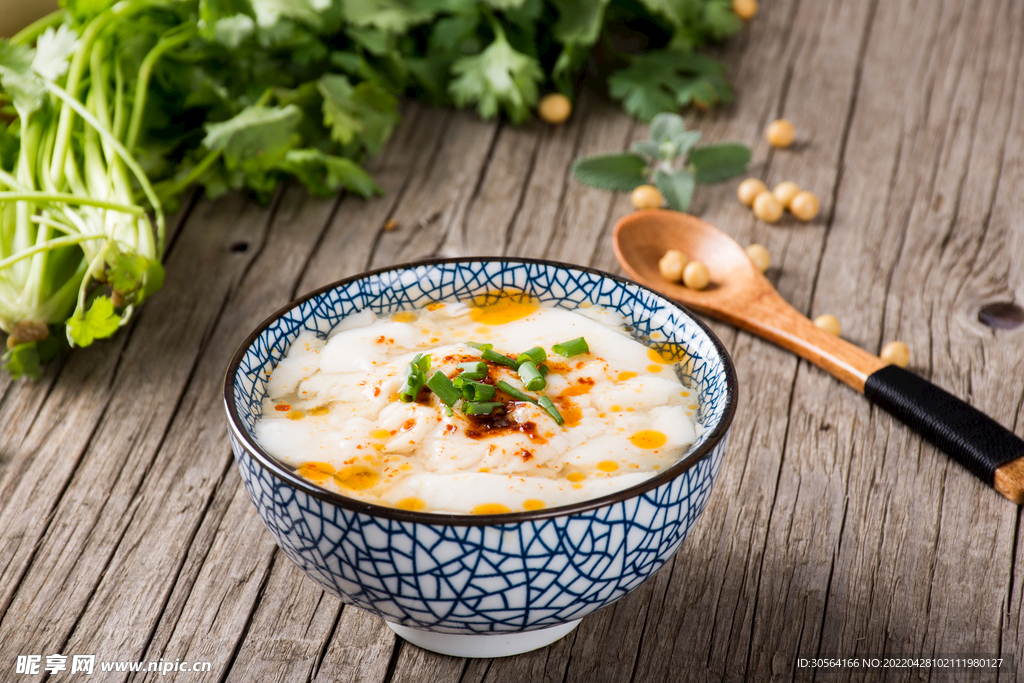 豆腐腦美食