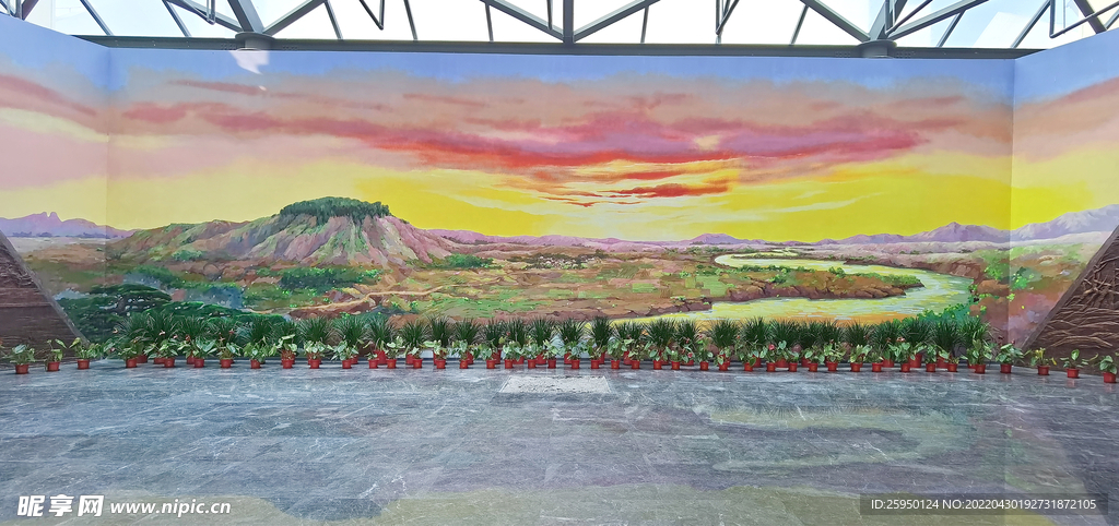 盡美學院紀念館大堂背景