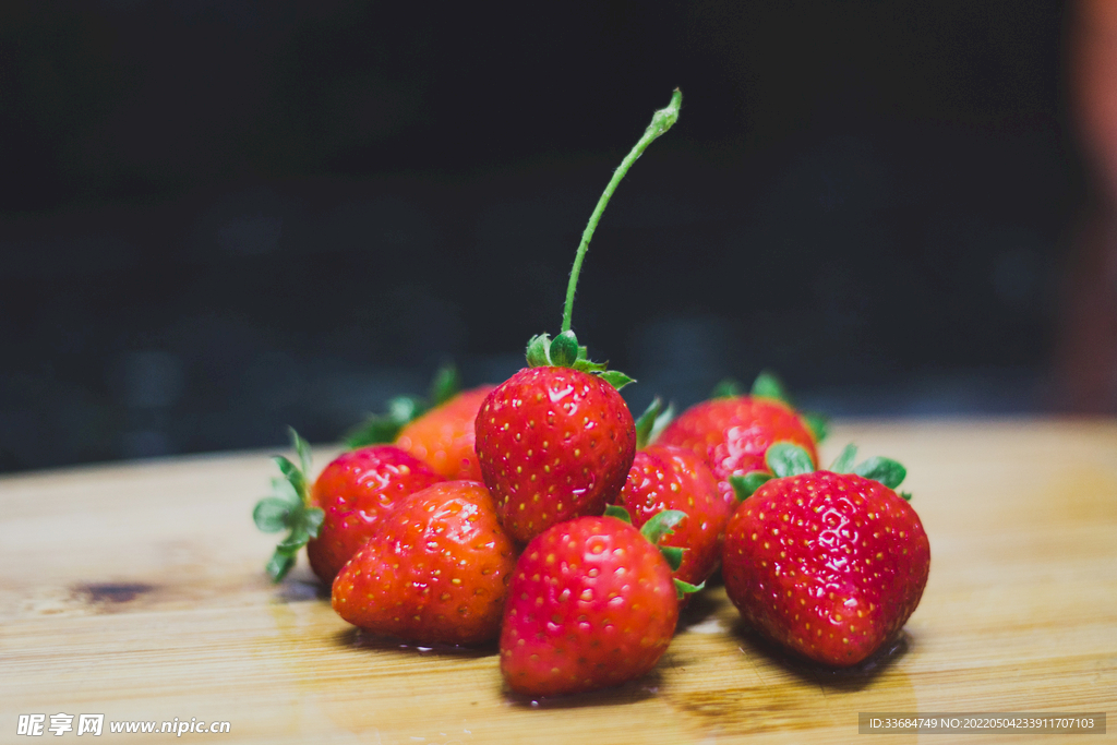 可爱的草莓水果