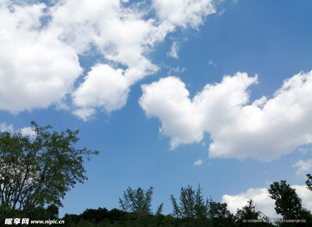 藍天 天空